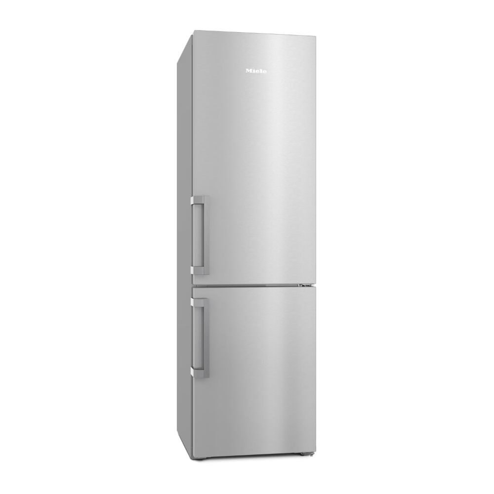 Samostojeći kombinovani frižider KFN 4797 CD Plemeniti čelik s CleanSteel slojem